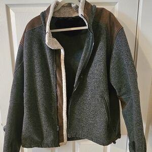Kuhl Gray and Brown Jacket